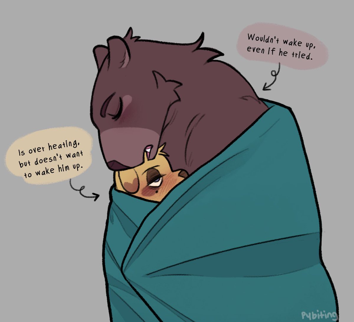 he will be baked soon