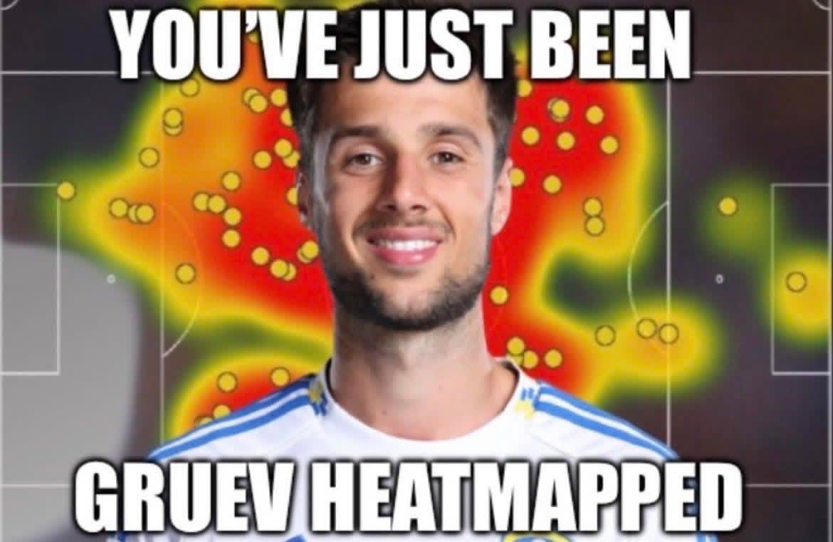 Best game I’ve seen in a Leeds shirt for gruev. Outstanding tonight 👏⚪️🟡🔵

#lufc #alaw #mot