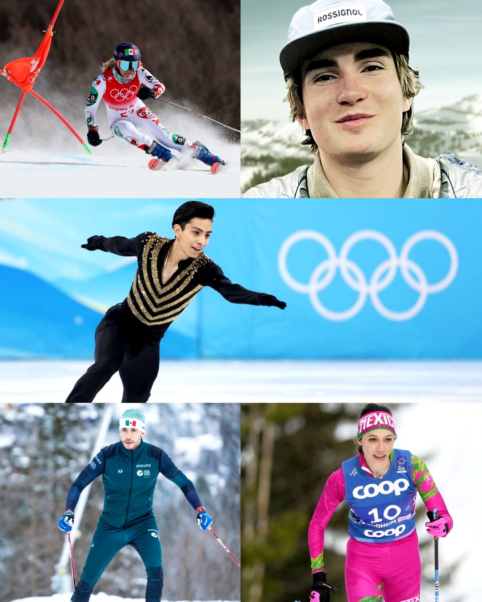 Estos son los horarios 🕒 de competición de los mexicanos 🇲🇽 en los JJOO de Invierno ❄️ 

•Donovan Carrillo: 10 de Febrero 11:30 AM y 13 de Febrero 12:00 PM*
•Sarah Schleper: 12 de Febrero 4:30 AM y 15 de Febrero 3:00 AM y 6:00 AM 
•Regina Martínez: 12 de Febrero 6:00 AM