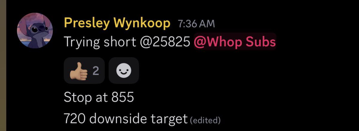 PresleyWynkoop_'s tweet photo. Today’s pre market short💰 100 points 🤑🤑 https://t.co/BT0FyHmj7S