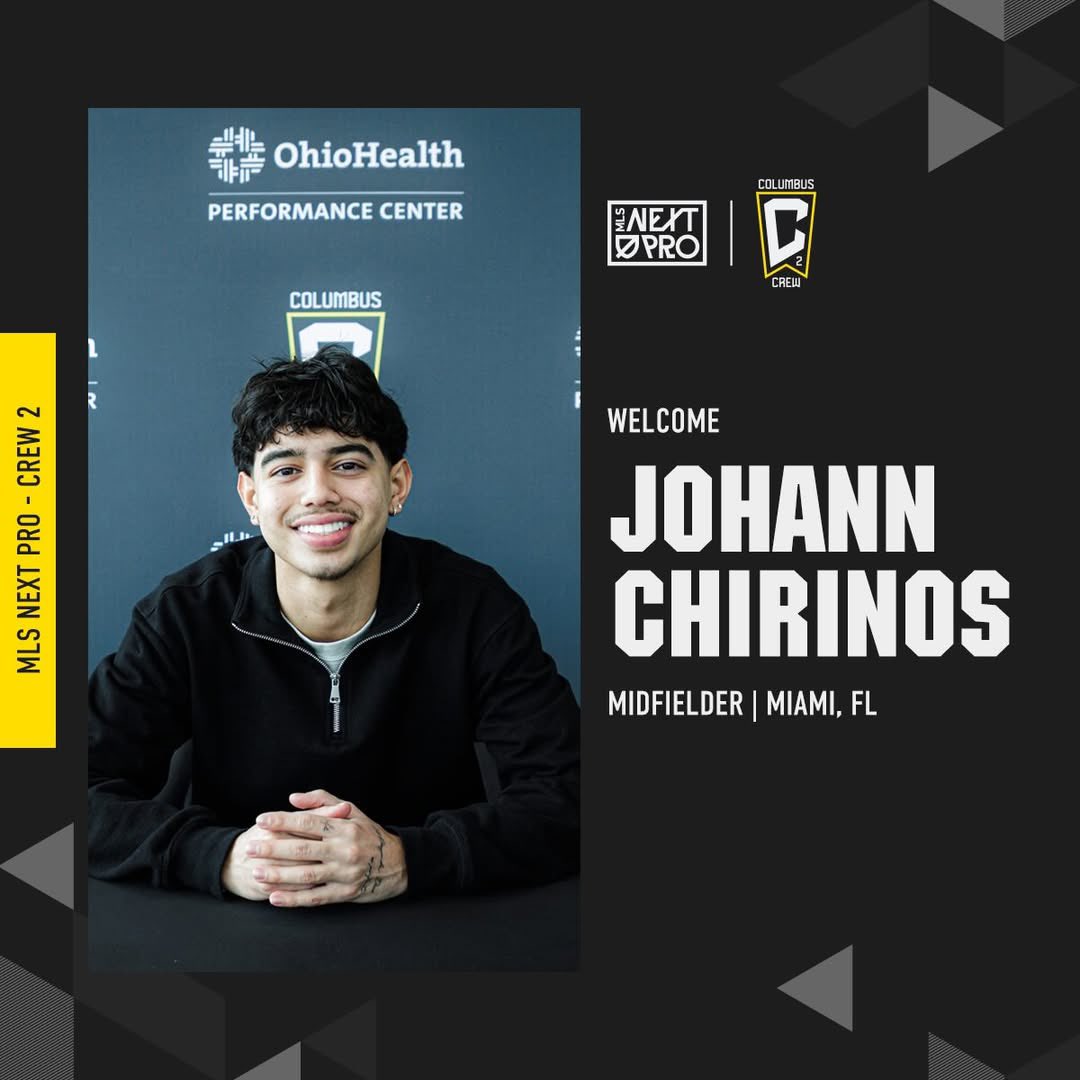 LegionCatracha's tweet photo. Nuevo hondureño en la #MLS #NextPro‼️ El seleccionado Sub 21, Johan Chirinos, ha dejado #Alemania para incorporarse al @ColumbusCrew2 ‼️ https://t.co/ypufYOQ758
