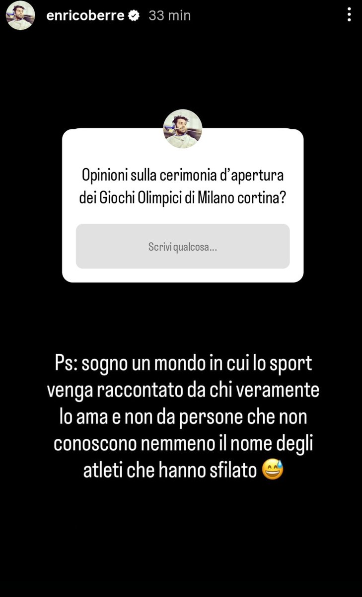 Enrico Berré, ex campione europeo e mondiale e argento olimpico a Tokyo2020(1) nella sciabola, non le manda a dire dopo aver seguito la diretta Rai