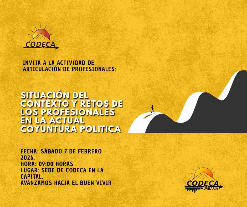 CODECA ciudad capital tweet media