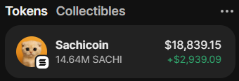 Sachi Coin tweet media