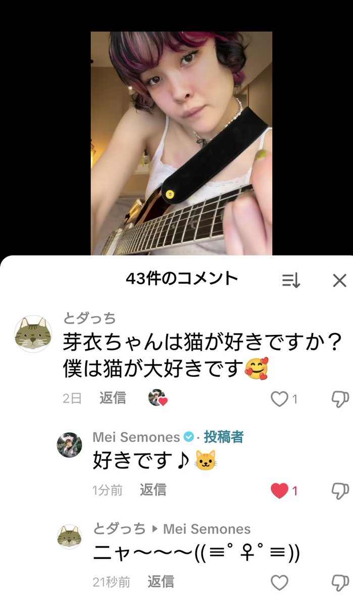 😺とダっち 🐰 tweet media