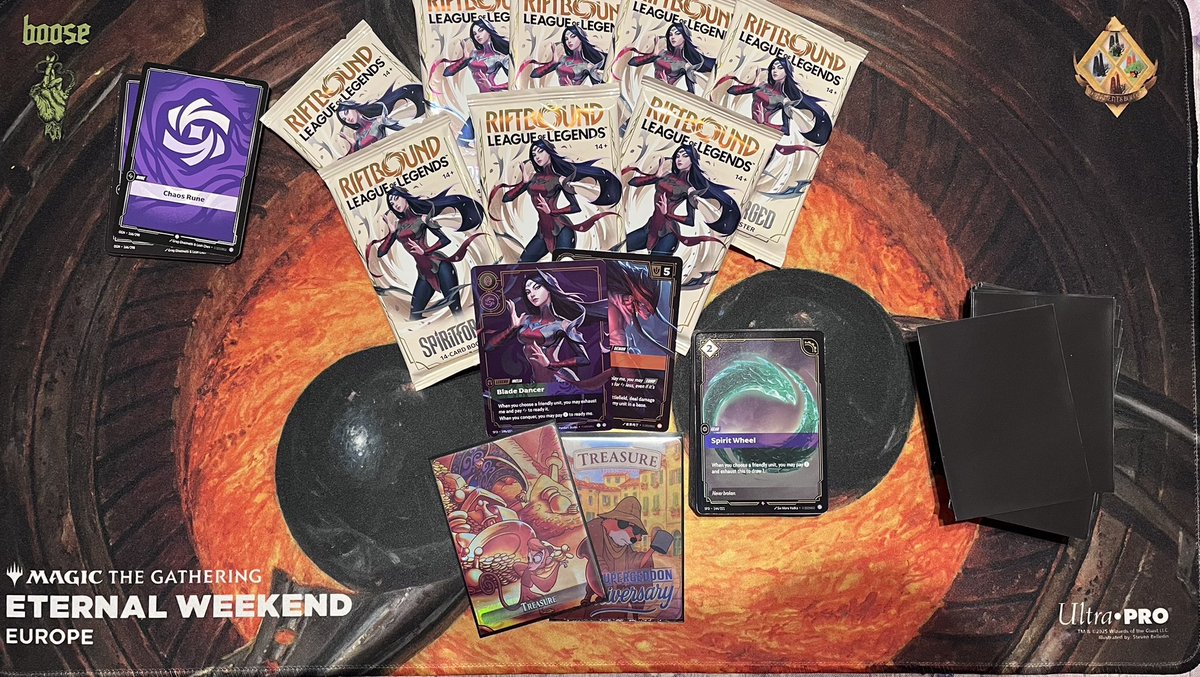mtg_sal's tweet photo. 3-0-1 with aggro/tempo unlucky only 4 rounds 14ppl event #Riftbound @riftdecks @RiftboundDecks https://t.co/OTMdvLGbPj
