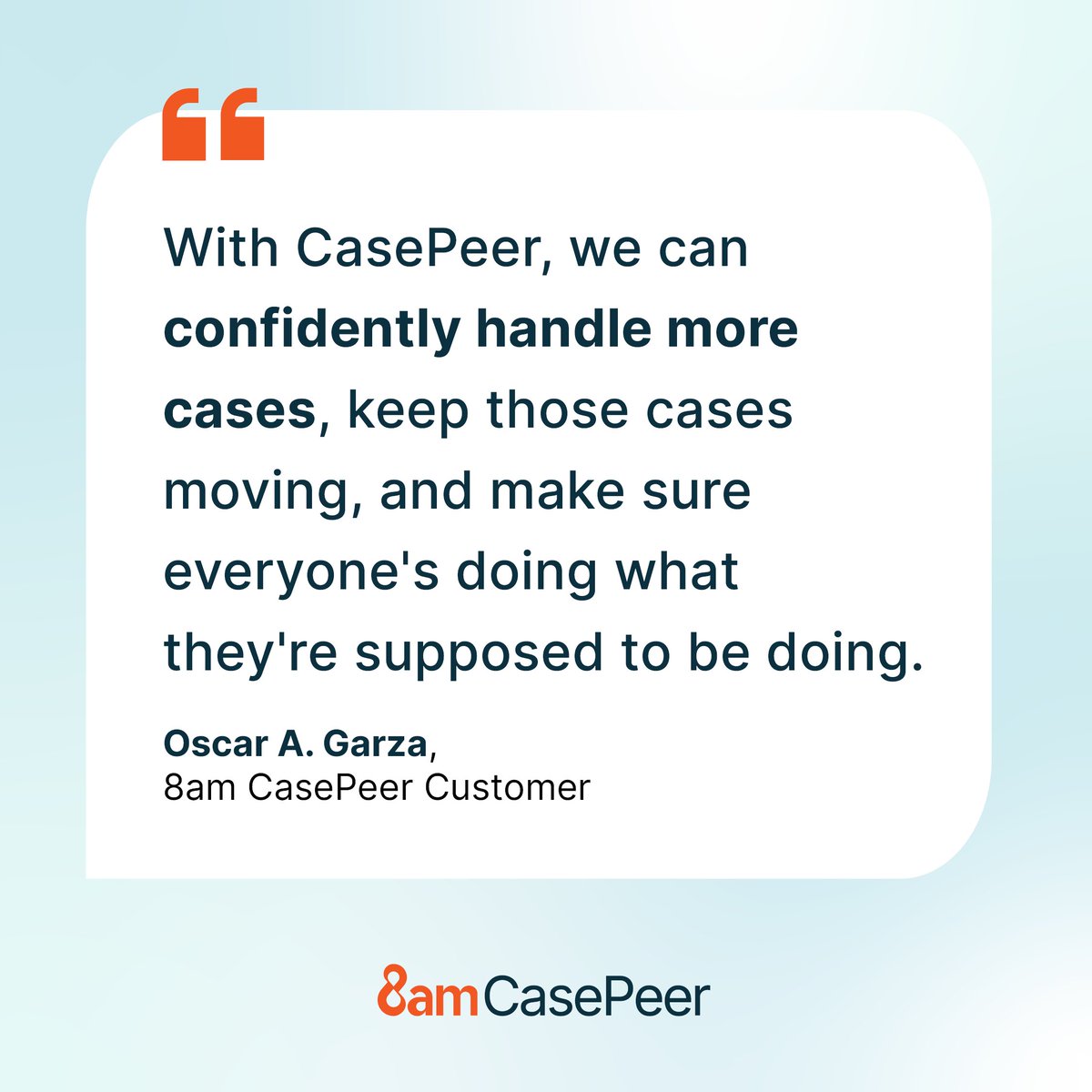 8am CasePeer tweet media