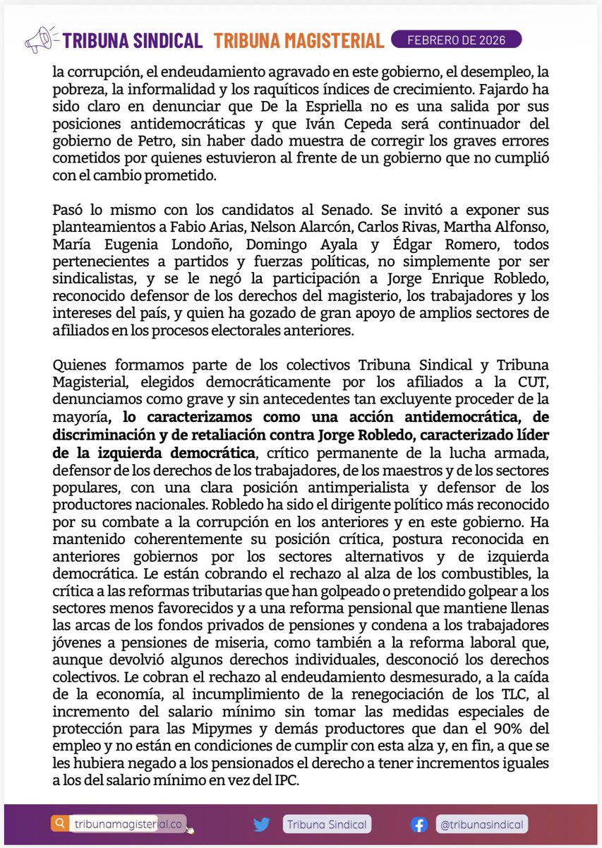 Diógenes Orjuela tweet media