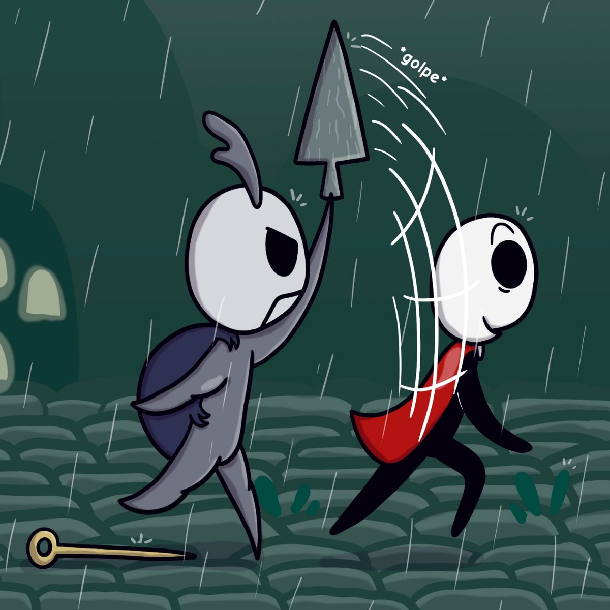 "Entrenamiento" parte 3
Pelea contra DESTRUCTOR en Radiante.
#silksong #comic #fanchild