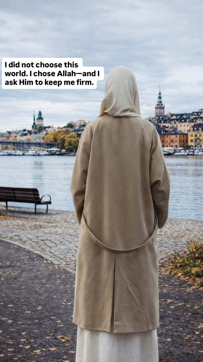 To My Muslim Sisters… Please Hear Me With Your Hearts

I write to you as a European Muslim Girl  in her twenties, living alone, leaving my home every morning not by choice, but by necessity.
I do not go out because I love the world, but because here, the world leaves you no