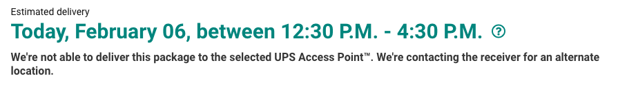 creativechinch's tweet photo. @UPS, Ya'll wild for this. Please tell me how you are trying to contact me? I've been on hold for over an hour trying to get ahold of YOU. All I want is my package. Is that too hard? Why list an Access Point you can't/won't deliver to? https://t.co/gZD79QyiVY