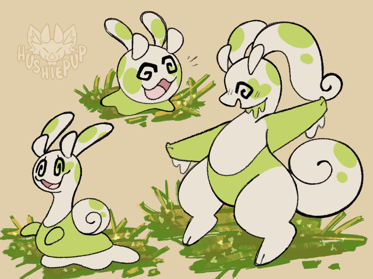Spinda &amp; Goodra <3
A thing I kept forgetting to post!!

#pokemon #goodra #spinda #sliggoo #goomy