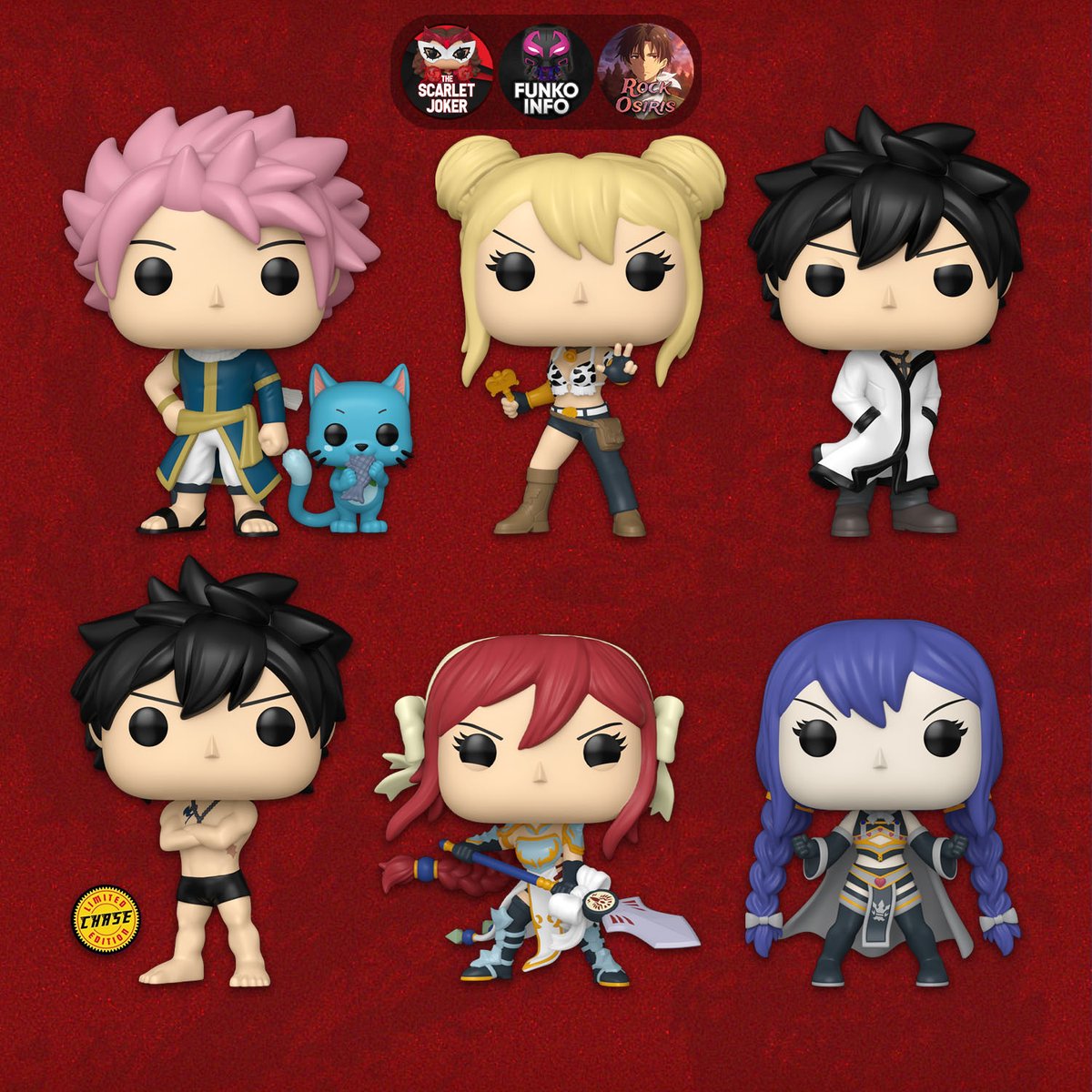 First look at new Fairy Tail 100 Years Quest Pops! Available for pre-order on Wednesday at 9 AM PT!

Entertainment Earth: ee.toys/UYBT6R
Amazon: amzn.to/4qNRXWP

#Ad #Funko #FunkoPop #FairyTail #Anime