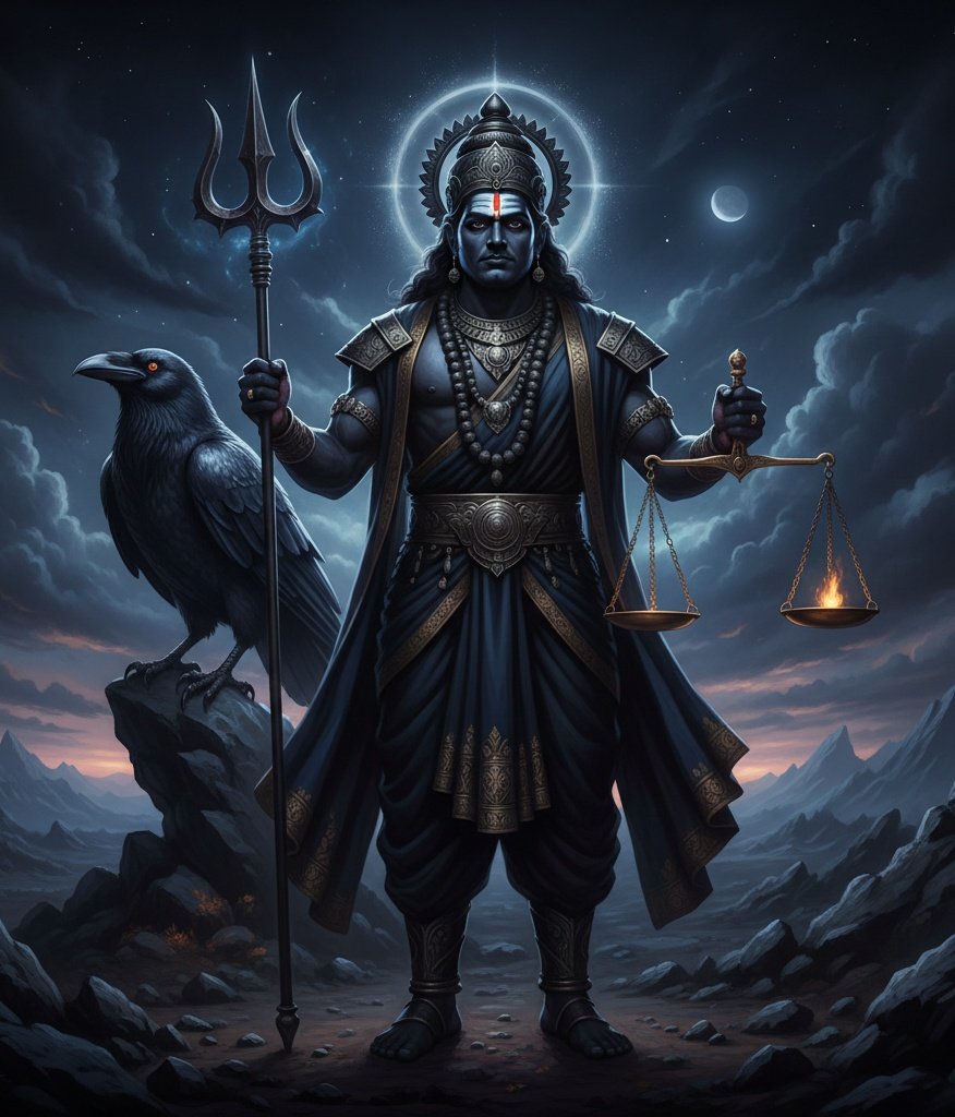 "ॐ प्रां प्रीं प्रौं सः शनैश्चराय नमः॥"

"भीड़ से नहीं, अपने 'कर्मों' से डरो...
क्योंकि जब शनि देव न्याय करते हैं, तो दलीलें नहीं, सीधा 'हिसाब' होता है।" ⚖️🖤
"वो बुरा नहीं, बस 'बराबरी' करते हैं।" 🙏🚩
#ShaniDev #Justice #Karma #BabaJi #SaturdayVibes