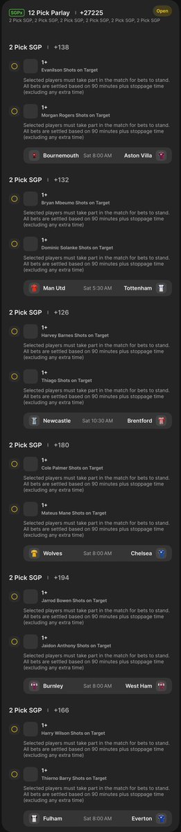 DCSportBets1's tweet image. 🚨💰⚽️ $100 CASH GIVEAWAY ⚽️💰🚨

When this hits I’ll give $100 to someone who RT/Likes and Follows 📲💸

+27225 🔥🔥

Placed on Bet365 as well for sub player on 🤝

scoresandodds.com/all/parlay?qui…