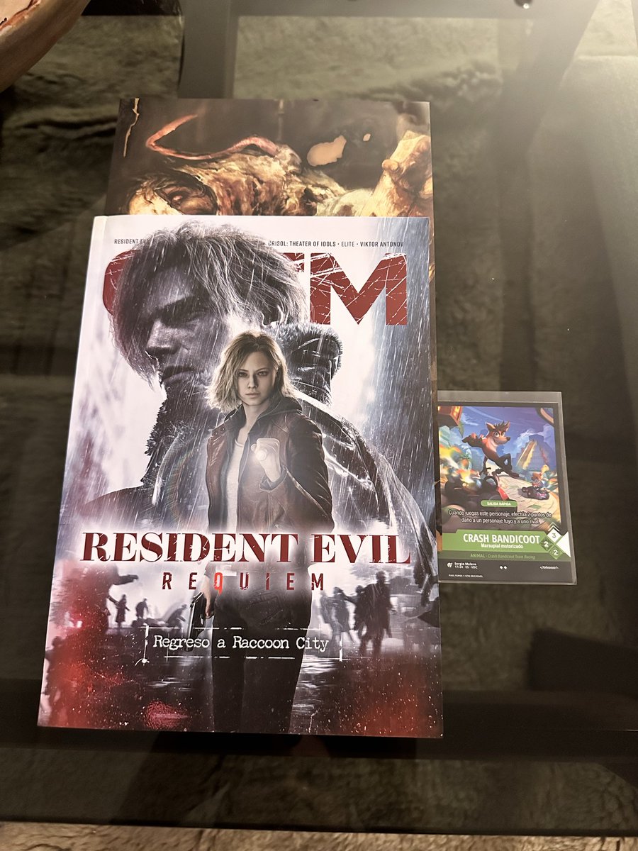 GTM <a href="/GamesTribune/">GTM</a>

No solo escribe bien de videojuegos, también te regala arte coleccionable digno de guardarse como una carta Magic. 

Puro cariño al lector
Puro cariño al formato físico
Puro cariño al videojuego
Esto es GTM
Y se nota

#Gaming #Videojuegos #ResidentEvilRequiem