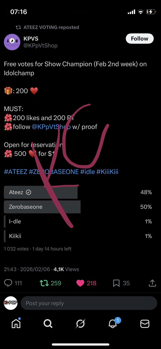 Kpop Chartz tweet media