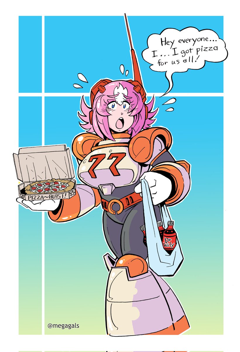 Reposting Nana, man it's been a while since I drew her... 

#rockmanxdive #capcom #megamanxdive