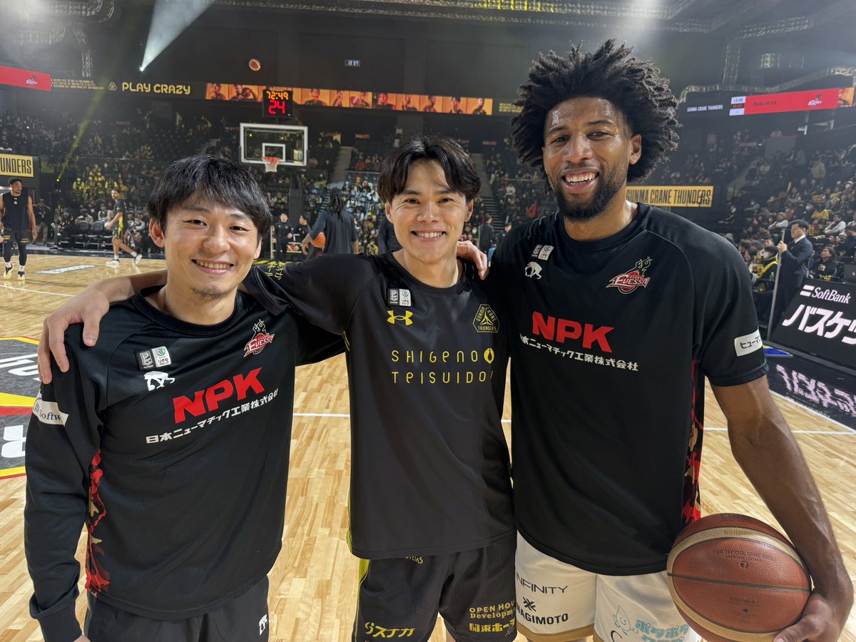 鈴木達也 選手 × #マット・ボンズ 選手× #藤井祐眞 選手🤝 #大阪