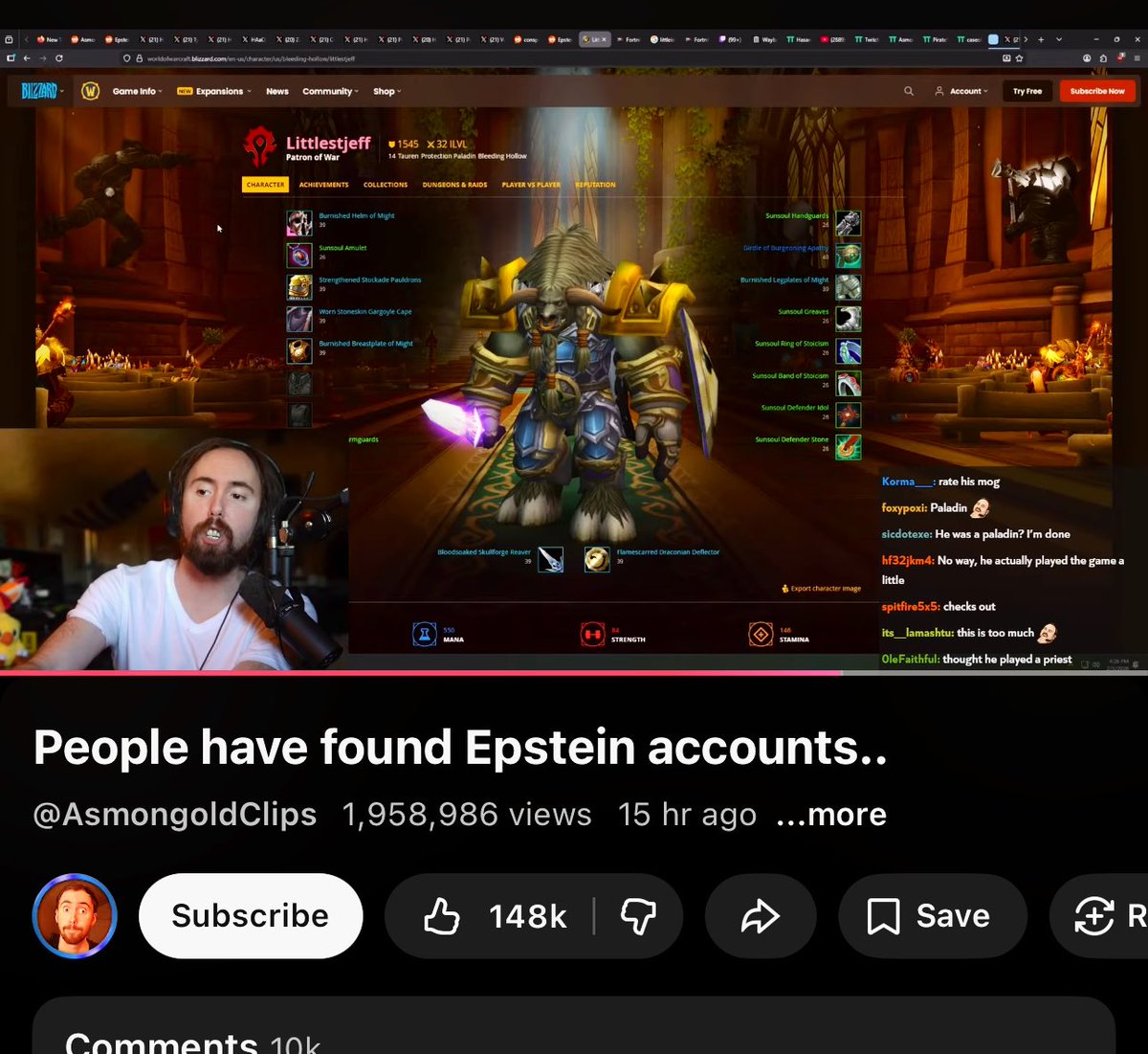 Not only that but his names on other games, Xbox  was littlestjeff aswell

Lore deepens