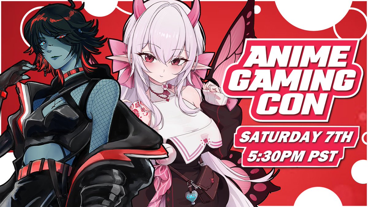 ⚠️ WE'RE GOING TO GO TOUCH GRASS⚠️
Come join <a href="/NonbiteyZombie/">Raven | ZombieVTuber🐀 🧟‍♂️</a> &amp; I this Saturday at 5:30pm PST as we roam around Anime Gaming Con together! I promise we won't bite (hard)

A thank you as always to the besties <a href="/The_VTRC/">VTuber Research Club</a> for letting us roll around! ❤️✨