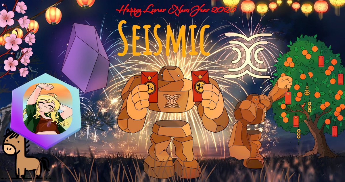 The past year has come to an end with memorable milestones and the <a href="/SeismicSys/">Seismic</a> . As we enter the new year, we wish our team continued energy and readiness to create breakthroughs and make a positive impact in the industry.
Privacy is the future!
Thanks to <a href="/Lewwiinnn/">lewwiin</a> with his