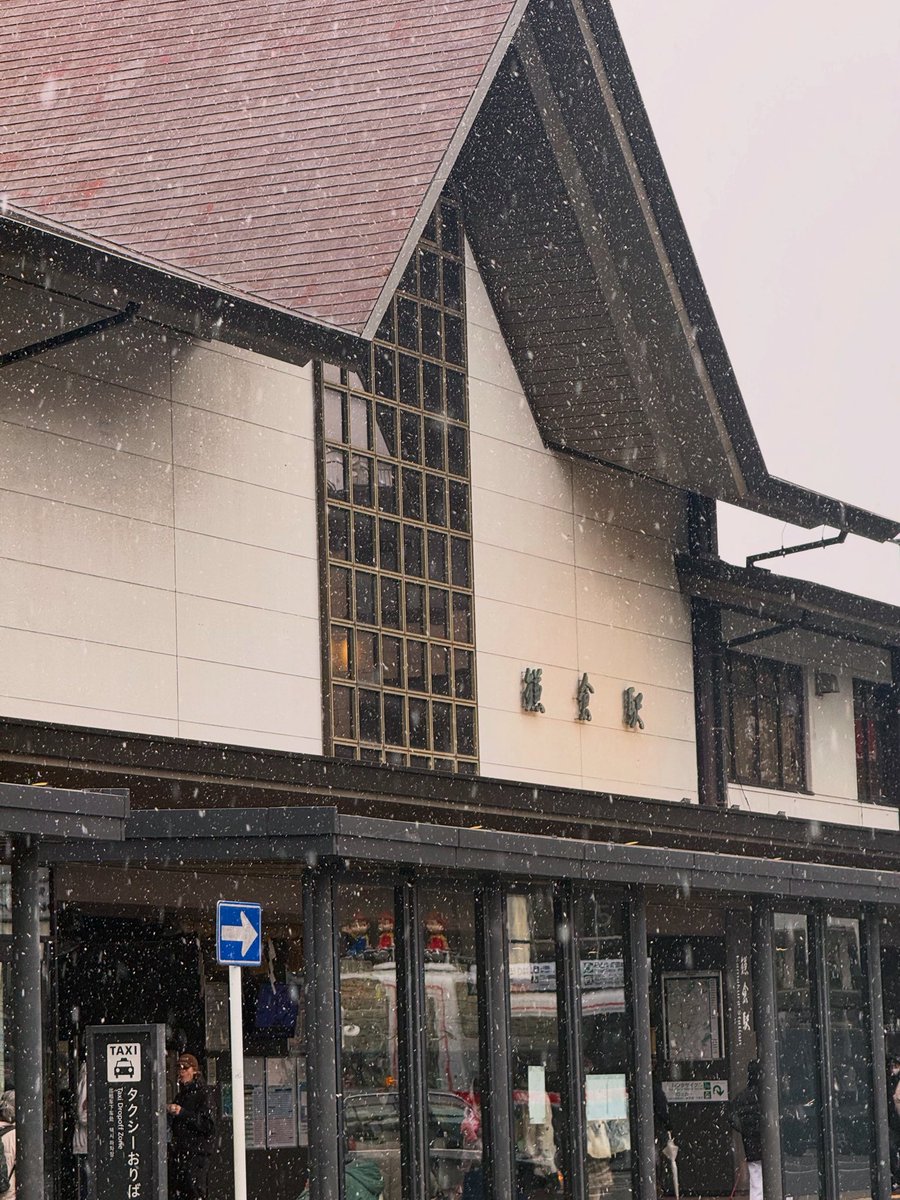 鎌倉もけっこう雪❄️降ってきました。