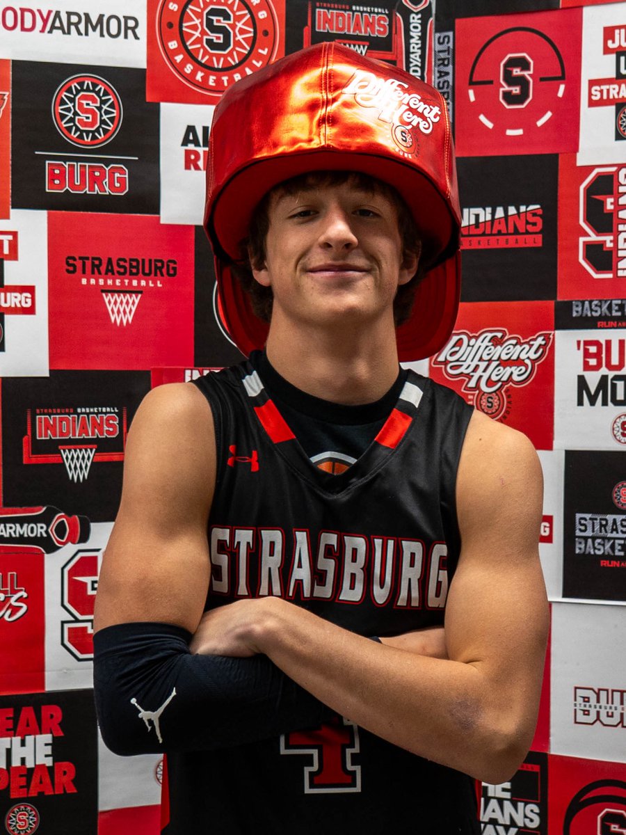BurgHoops's tweet photo. Tonight’s Culture Cap goes to @hemphill_cade with 23 points and seven 3-pointers. #CultureCap #BurgHoops https://t.co/wQ10T2EK0K