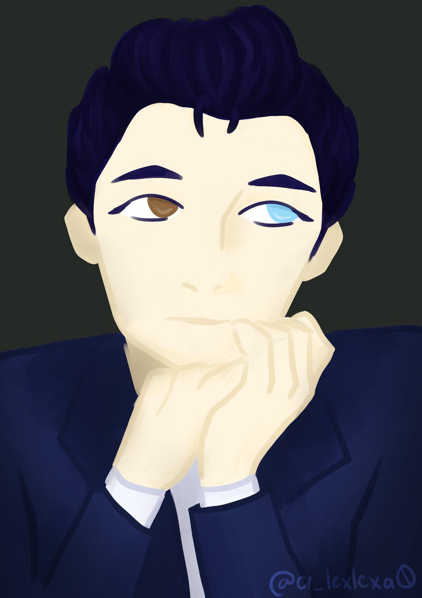 a_lexlexa0's tweet photo. he’s thinking about alex #artemisfowl https://t.co/dFgxKVmboV
