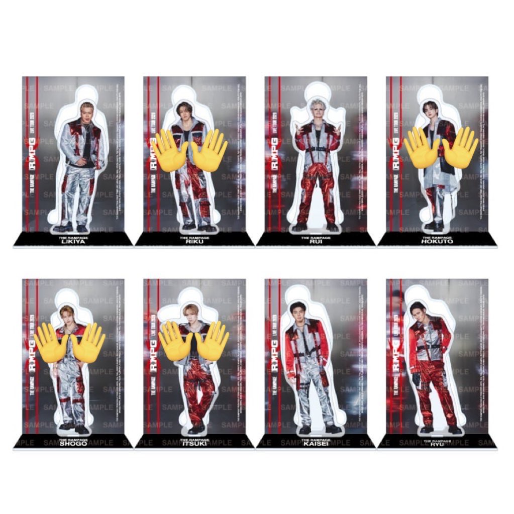 THE RAMPAGE LIVETOUR2026"(R)MPG"
ランペ ツアー グッズ 交換 

ーーーーーーーーーーーーーー

譲▷▶LIKIYA 与那嶺瑠唯 龍 武知海青

求▷▶神谷健太 鈴木昴秀 吉野北人 
RIKU 岩谷翔吾 藤原樹or 買取

ーーーーーーーーーーーーーー

リプ待ちしております