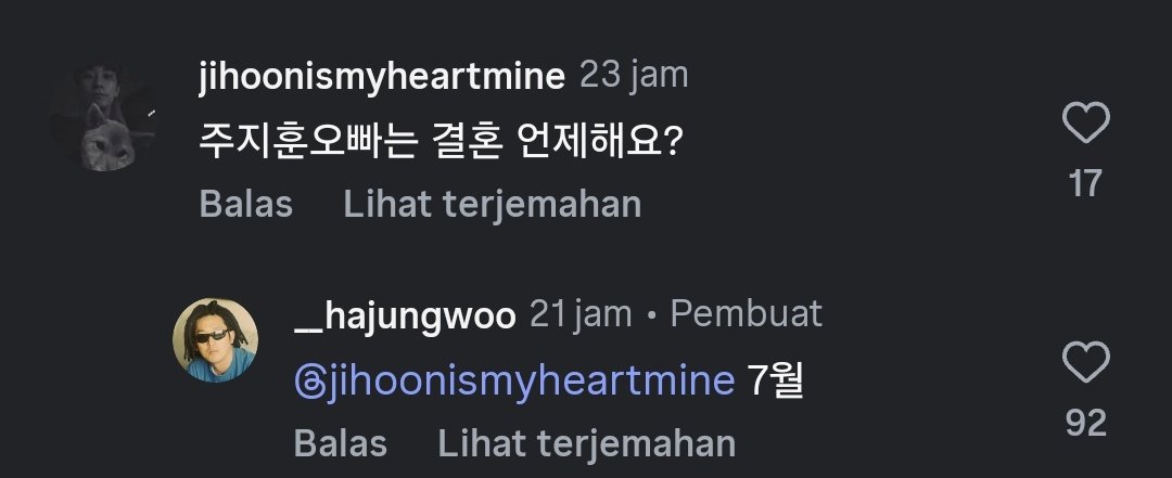 tang__kira's tweet photo. Emang turunan 😭

Fans: Kapan Joo Jihoon oppa menikah?

Ha Jungwoo: Juli https://t.co/Yi4QvrmIKX