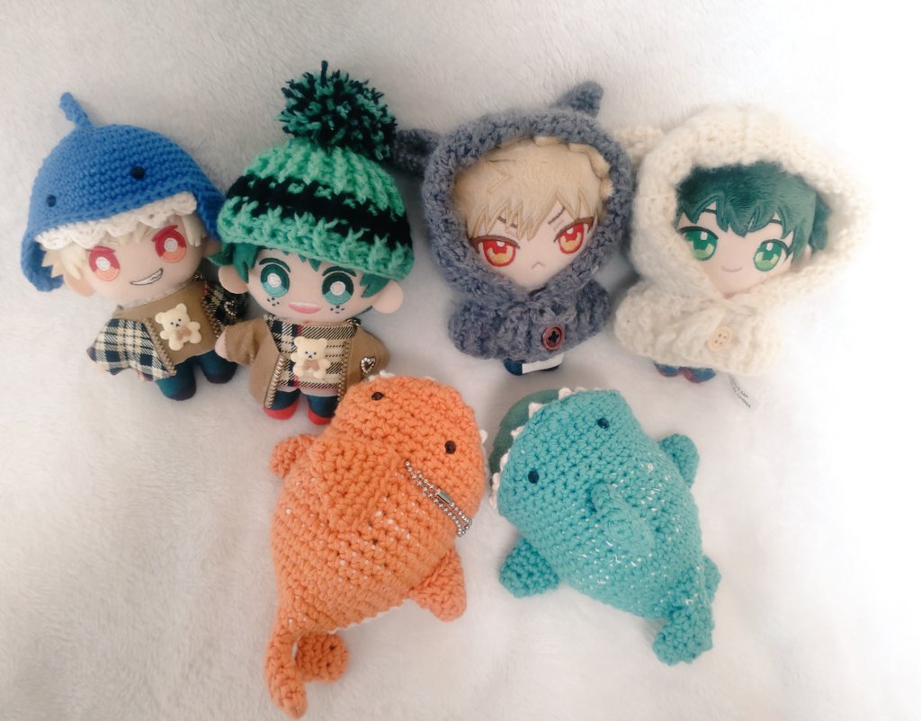 明日のおさごよは欠席致します🙇貴重なスペースに穴を空けてしまい大変申し訳ありません🙇

十分に快復出来ておらず雪⛄️の影響も予測不能の中、日帰りで行くのは難しいためです。

仕事は平和だったけど体力なさすぎてしんどかった😰
写真は明日モデル予定だった子たち。家でゆっくりねんねしようね🥹