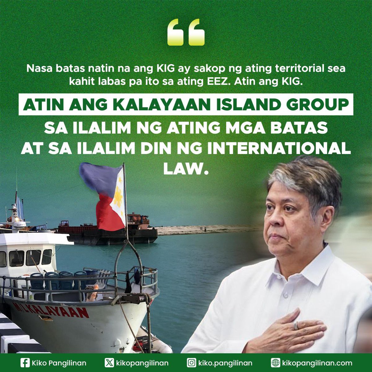 Kiko Pangilinan tweet media