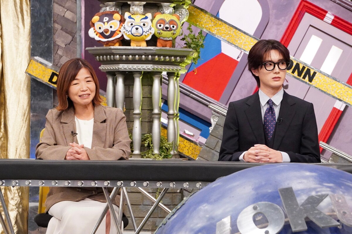 natalie_mu's tweet image. M!LK山中柔太朗が同席、「脱力タイムズ」で予測不能な“イイ女コンテスト”幕開け
natalie.mu/music/news/659…

#脱力タイムズ