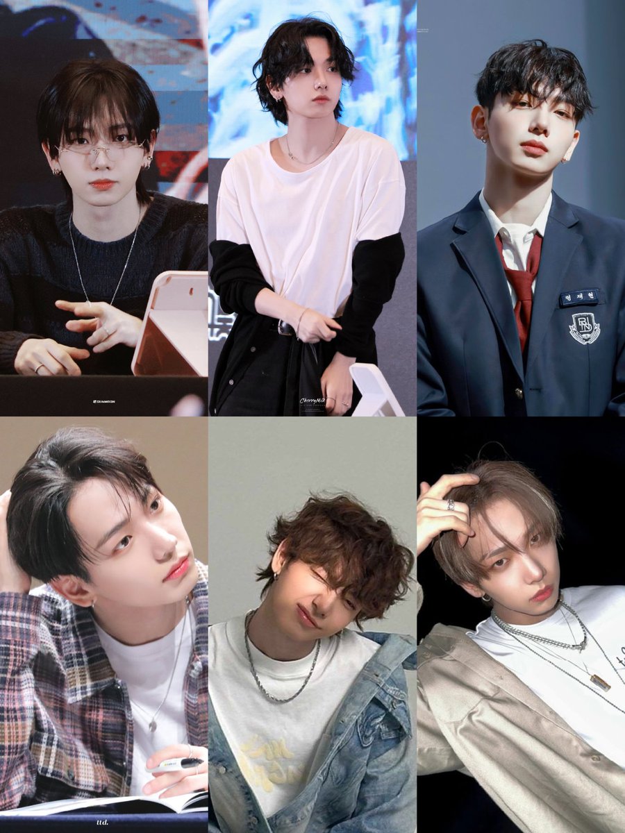 jaehyun can pull off any hairstyle, and they all look so good on him!