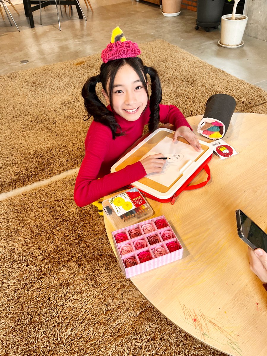 めちゃめちゃ楽しく撮影会中📸💕 赤鬼つむでーす👹🫘 #スタマガ撮影会