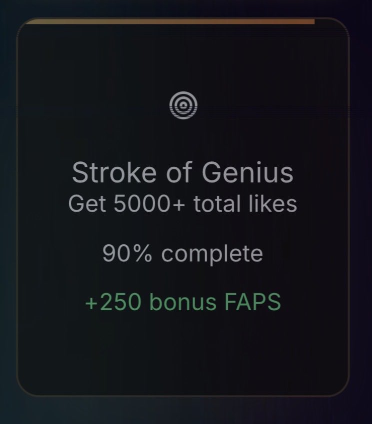 GM, CT! Can I get GM? 

Day after day we keep building and believing 💪

10% left to get bonus +250 FAPS in <a href="/FractionAI_xyz/">Fraction AI</a> 

One day we will do it together

Thank you all for your support ❤️) 

Believe in Fraction AI and hold <a href="/FOXX_NFT/">FOXX</a>