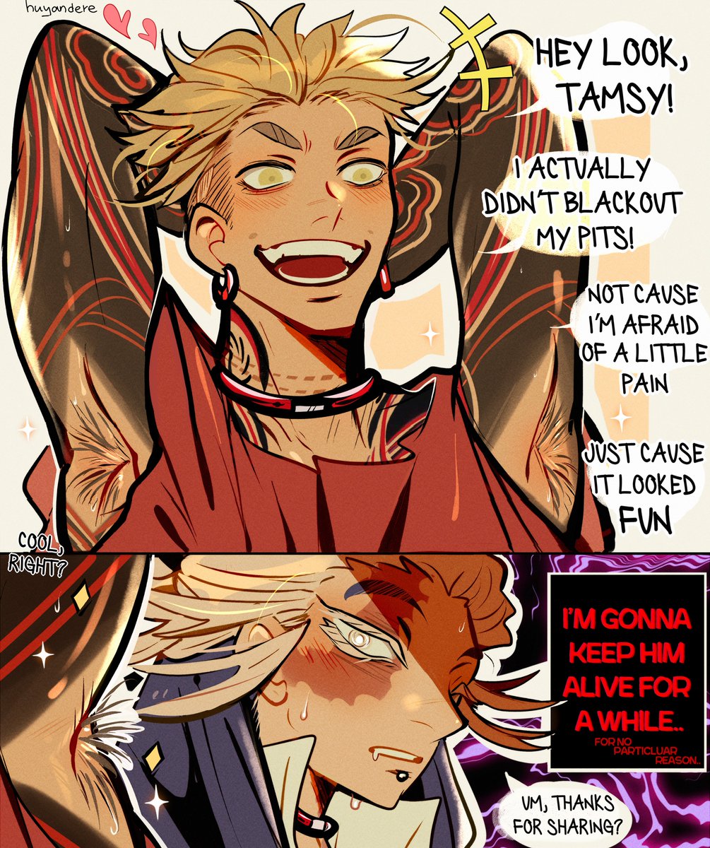 it's me and tamjin pits against the world #GACHIAKUTA