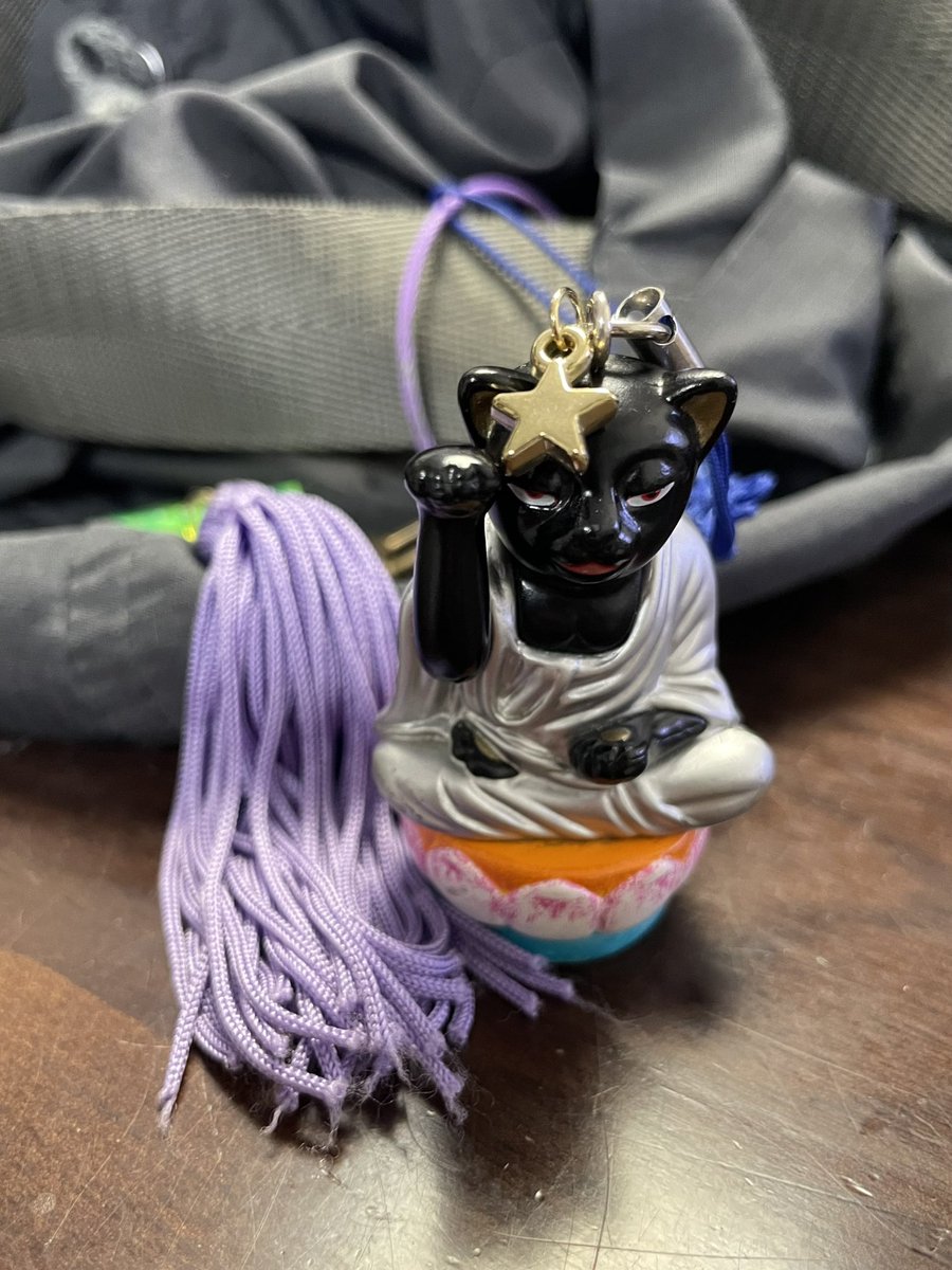 部屋に星が落ちてたのであるがくれたねこブッダにつけた