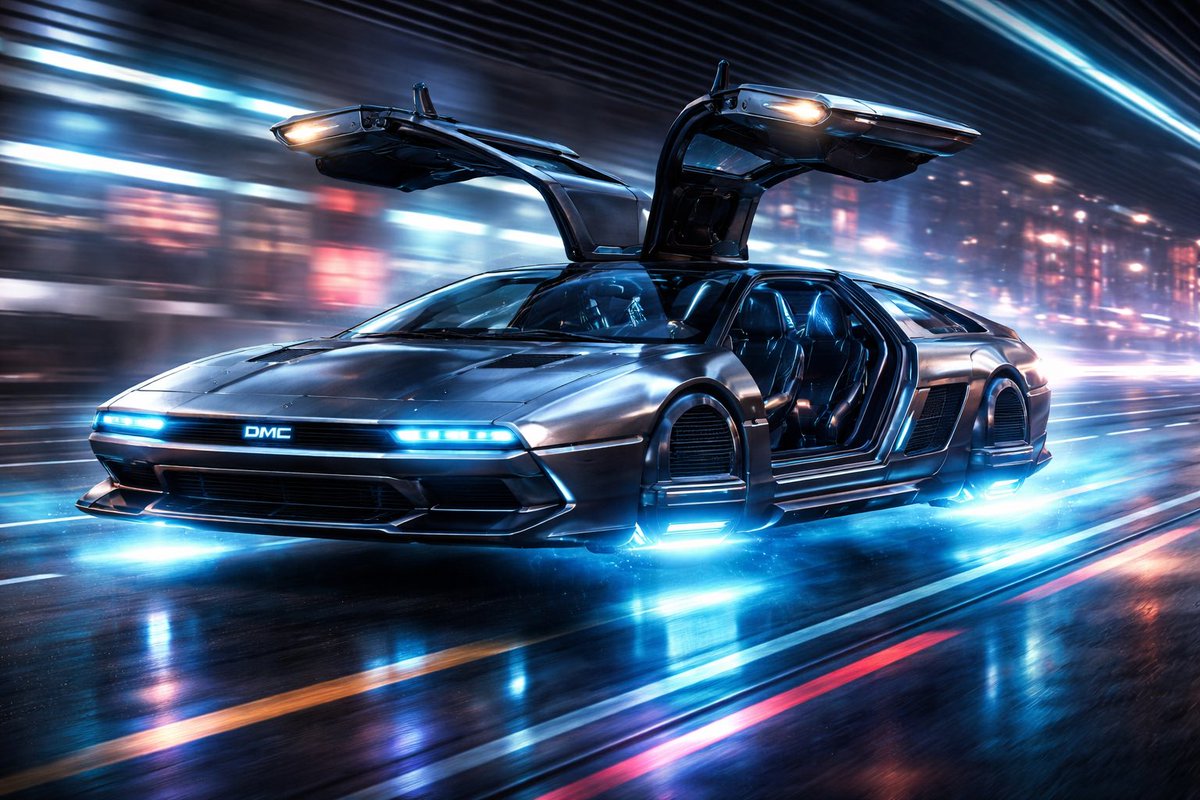 h2tyd2's tweet photo. I have always imagined this @DeLoreanlabs $DMC #DMCDESIGN

Purely a future concept, because where we are going we don’t need roads…kind of

Electro Magnetic levitation. Reverse polarity underneath and embedded in the new roads. No friction future!

am I #JUSTINTIME or #OUTATIME https://t.co/FX8Ze1kjuD