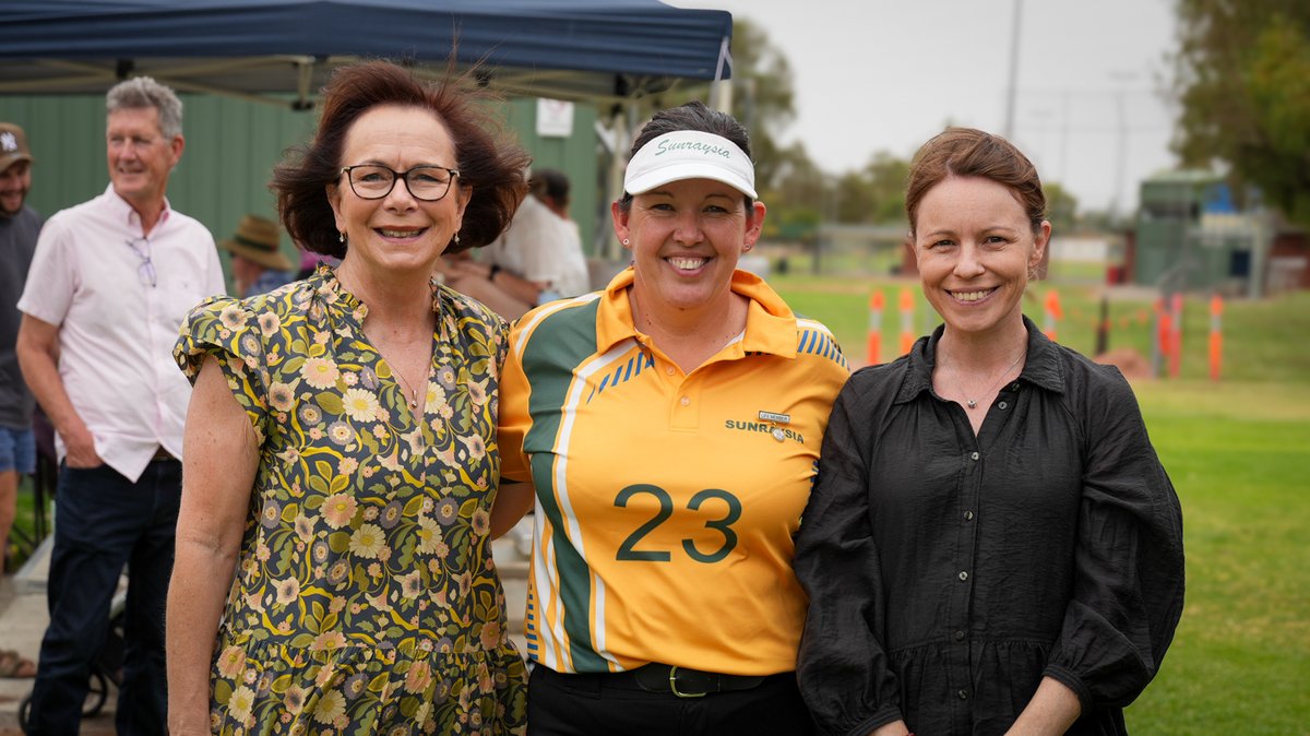 AnneWebsterMP's tweet image. Honoured to attend Sunraysia Softball’s Life Members &amp;amp; Sponsors Day — remembering Life Member Peter Wade and congratulating Megan Hammond on her Life Membership. Community sport matters.