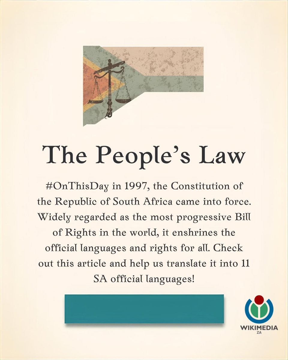 Wikimedia South Africa tweet media