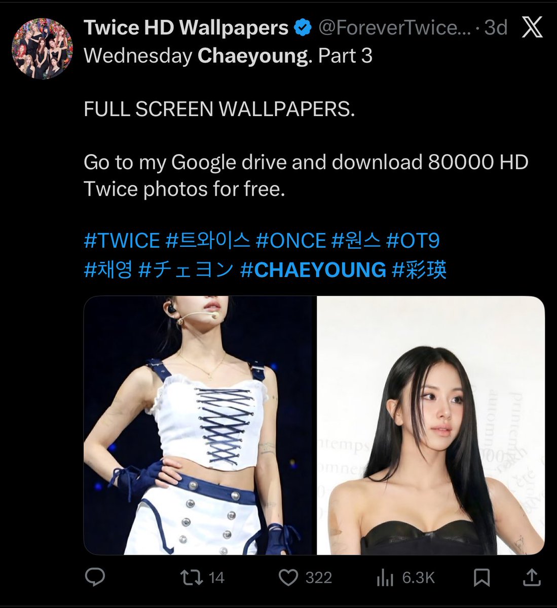 cactusjihyo's tweet image. guys.. ForeverTwiceOT9 with 45k followers is the source of all these AI generated photos. they disguise as a wallpaper-making acc but what they actually do is use AI not just to sharpen photos but also to change the poses. and worse, to change the outfits to more revealing ones😒