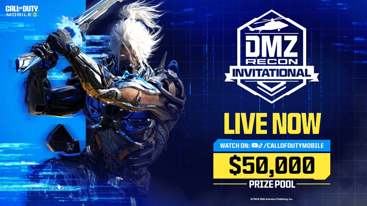XifanPUBGM's tweet photo. 🚨 I’M LIVE NOW

Jumping into the Call of Duty: Mobile DMZ: Recon Invitational right now. Come watch me cook🔥or...
get cooked?😂

🔴 Live stream: https://t.co/p7U0o1HoOv

@PlayCODMobile

#CODM_partner #ad https://t.co/CzVtGW3Mxv