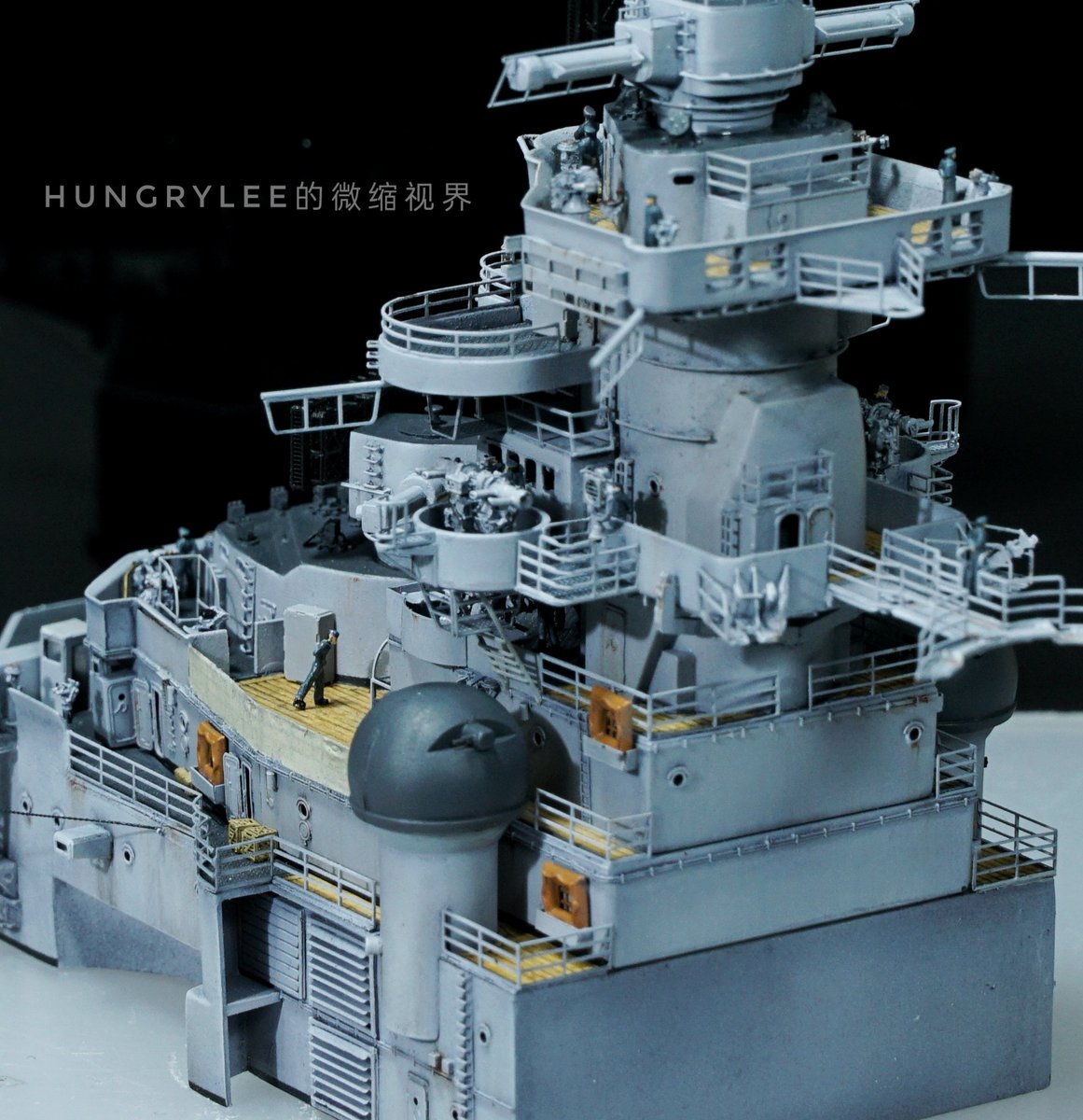 lee_hungry's tweet photo. The 1/350 Bismarck俾斯麦（Tamiya）which I made in 2018
#scalemodel #shipmodel  #Bismarck  #艦船模型 #模型製作  #模型 #戰列艦 https://t.co/3212ogwZOg