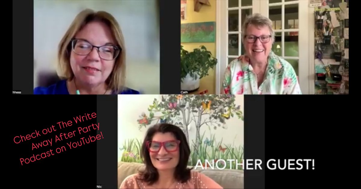 CreatesHeidi's tweet photo. Hey hey… check it out! It was a pleasure chatting with my good friends at The Write Away Afterparty Podcast.
Folks… check out the first part of this interview. It was such fun. 
#writing #writeawayafterparty #fun #chat

https://t.co/vOzqEPOecL https://t.co/XSIszP4mBO