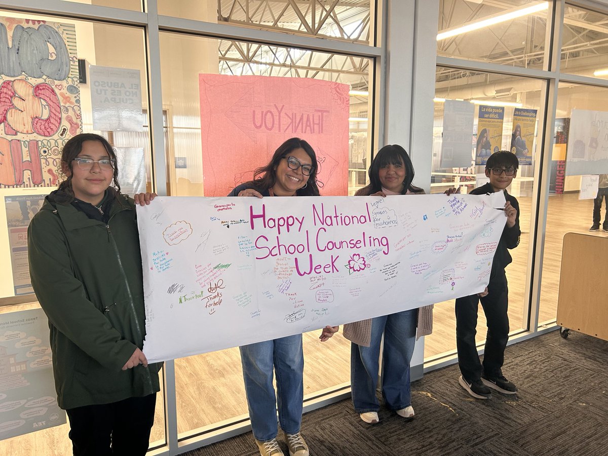 valvare2's tweet photo. Happy National School Counseling Week to our very own @cristie25a and Ms. Peña thank you all for everything you do for our campus! @EEast915 https://t.co/MA8xUEYbZn