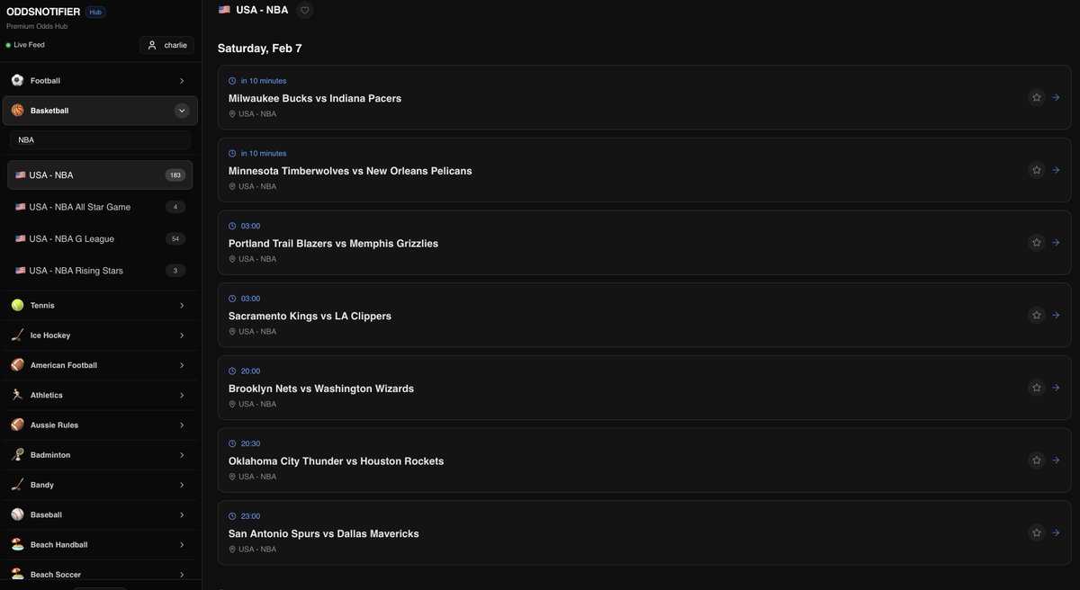 OddsNotifierHUB's tweet image. Looking for some #NBA Player props value tonight?

we've got you more than covered.

🏀 hub.oddsnotifier.io/basketball/usa…

The best odds comparison website you'll find for free. 

Create a free account, favourite your top books, win.