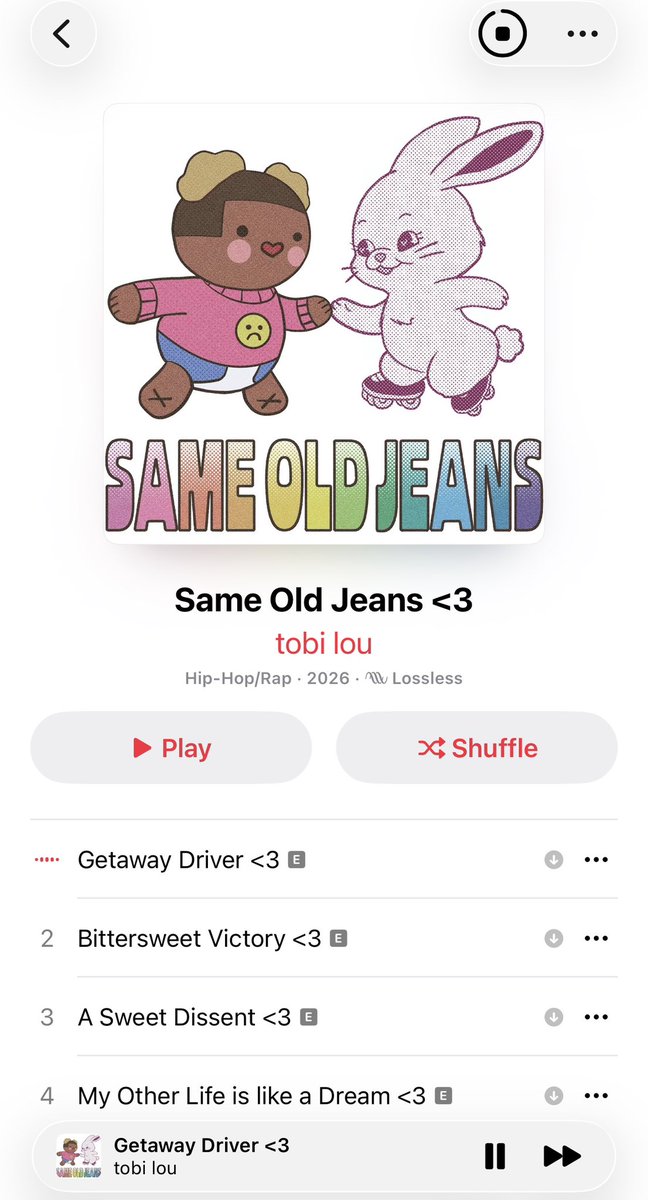 juantokki's tweet photo. This 33-track @tobilou drop deserves every Bunnie’s attention. I’ve been listening to it nonstop since it first dropped on YouTube, and it’s honestly an incredible experience from start to finish. If you love NewJeans, you’ll immediately understand why this hits so hard.

tobi lou also made it clear that this NewJeans mixtape is not for profit… it’s a genuine passion project created purely for Bunnies.

🎧 https://t.co/243gfY5fcT