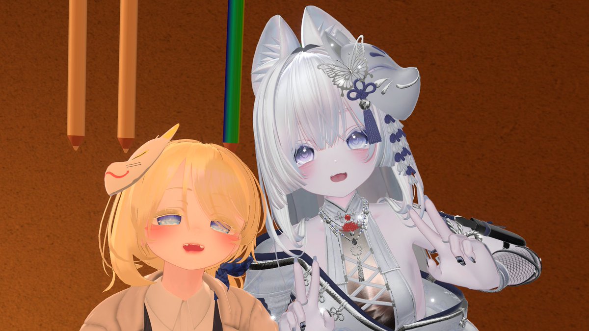 nyora_'s tweet photo. #VRCおうまがとき 
行ってました。なんだか一人ドギマギしてて思い返すと恥ずかしい。いやそれが楽しかったので…
ありがとうございました。 https://t.co/czi6UUe4Me
